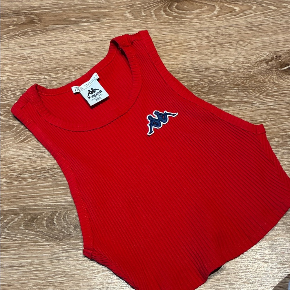 Kappa / Zara / Scarlet S Ribbed Tank